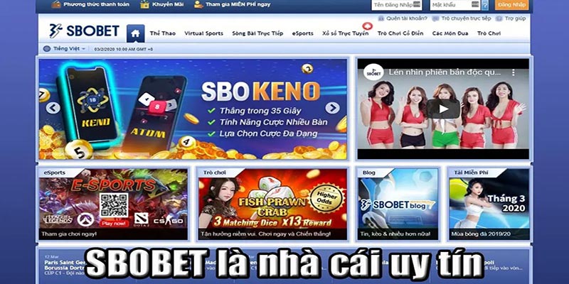 Giới thiệu nhà cái SBOBET